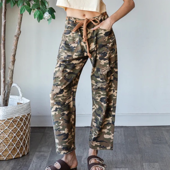Oli & Hali Denim - Camouflage Women's Jeans